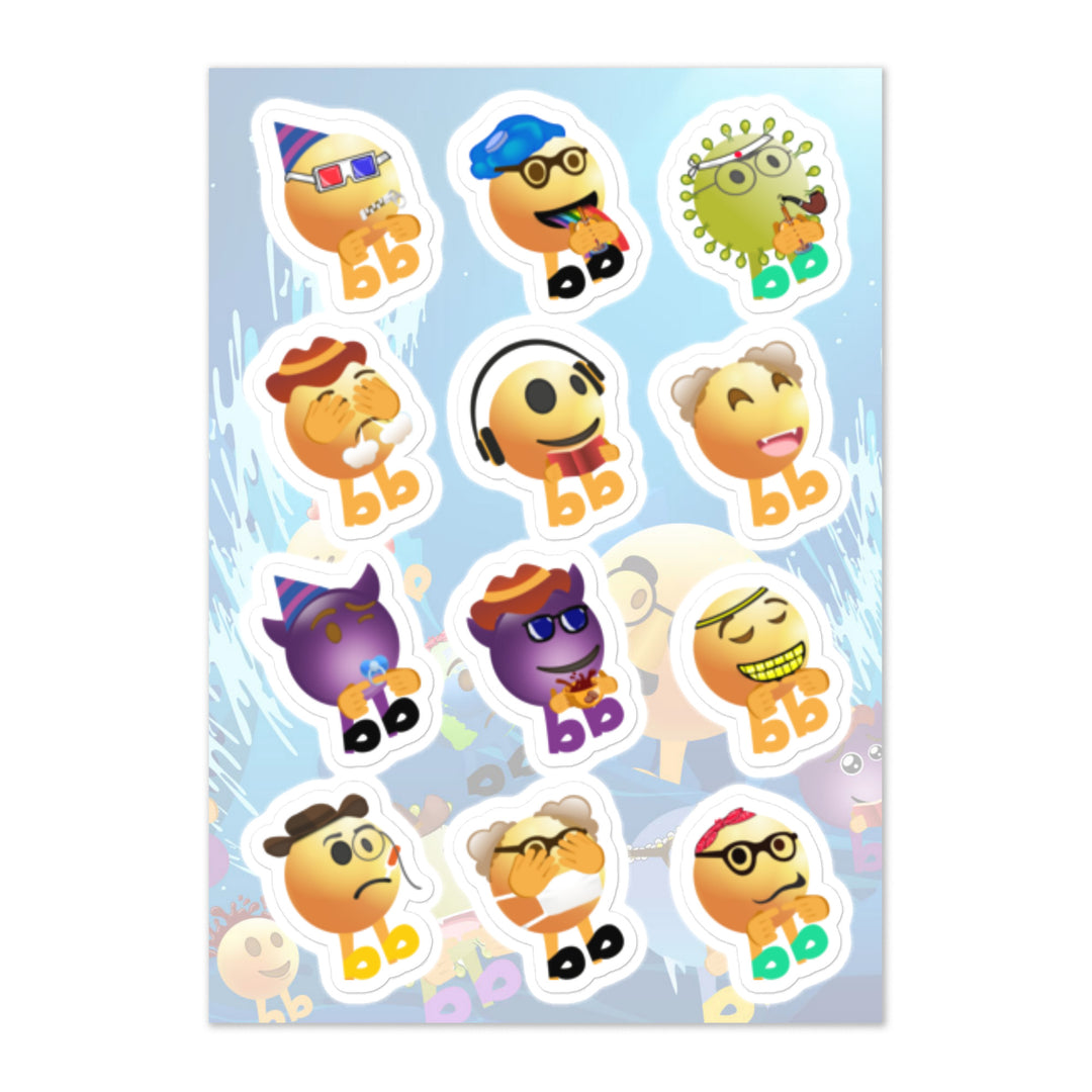 Megabb MaMa Stickers - Emojibb