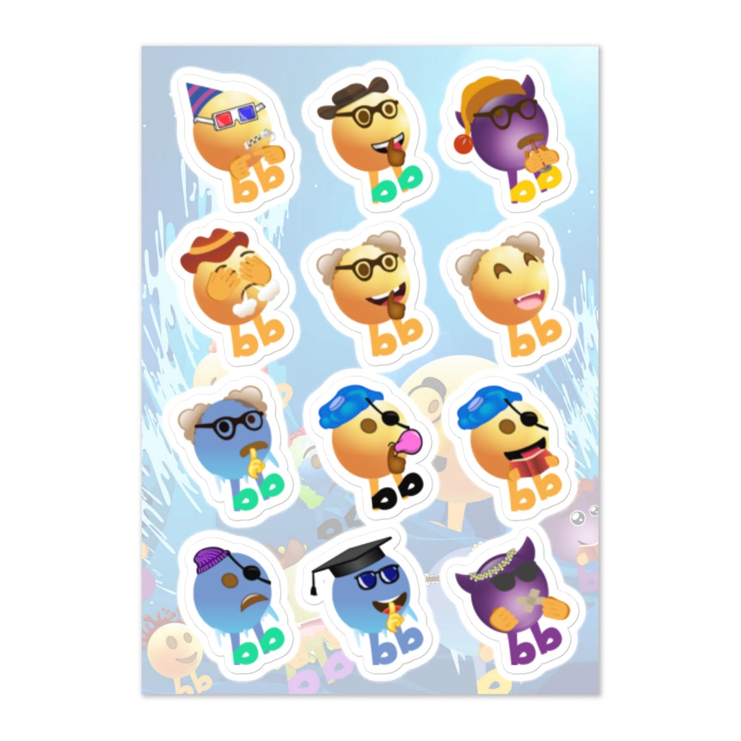 Megabb MaMa Stickers - Emojibb