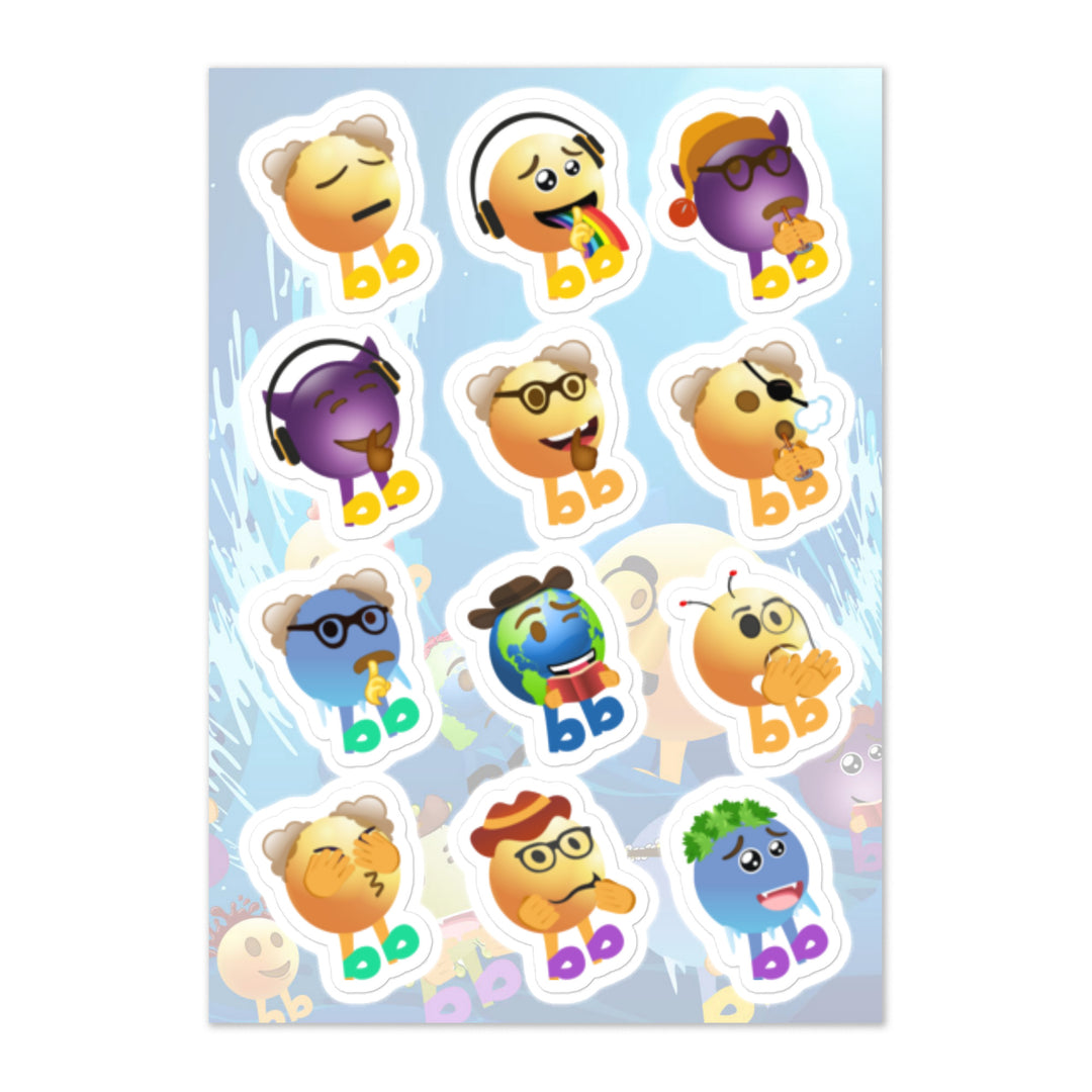 Megabb MaMa Stickers - Emojibb