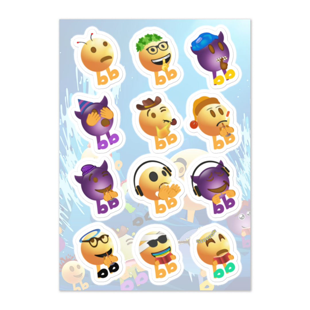 Megabb MaMa Stickers - Emojibb