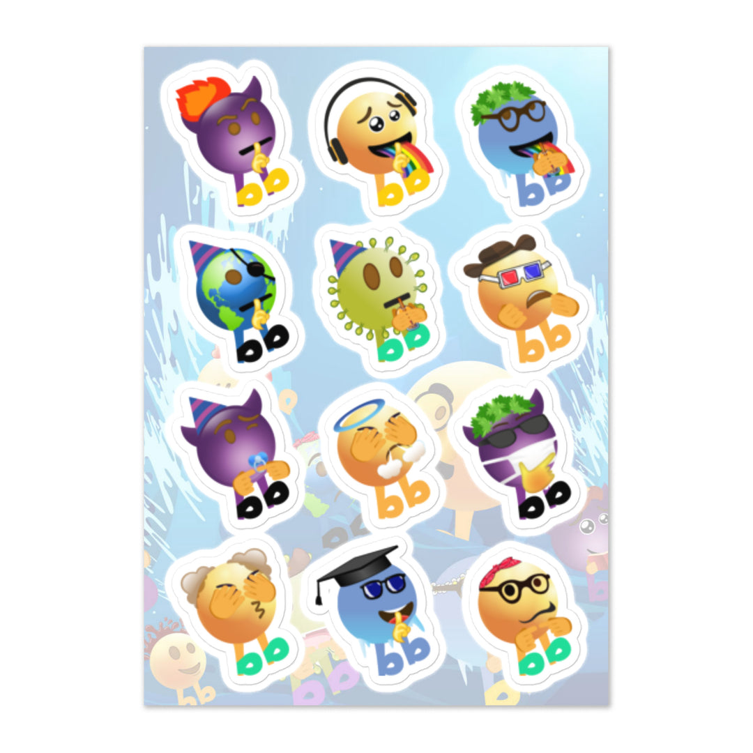 Megabb MaMa Stickers - Emojibb