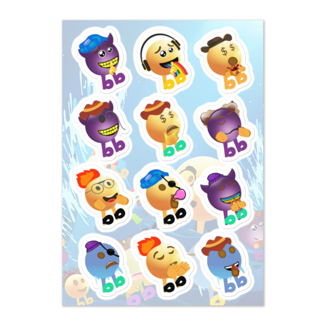 Megabb MaMa Stickers - Emojibb