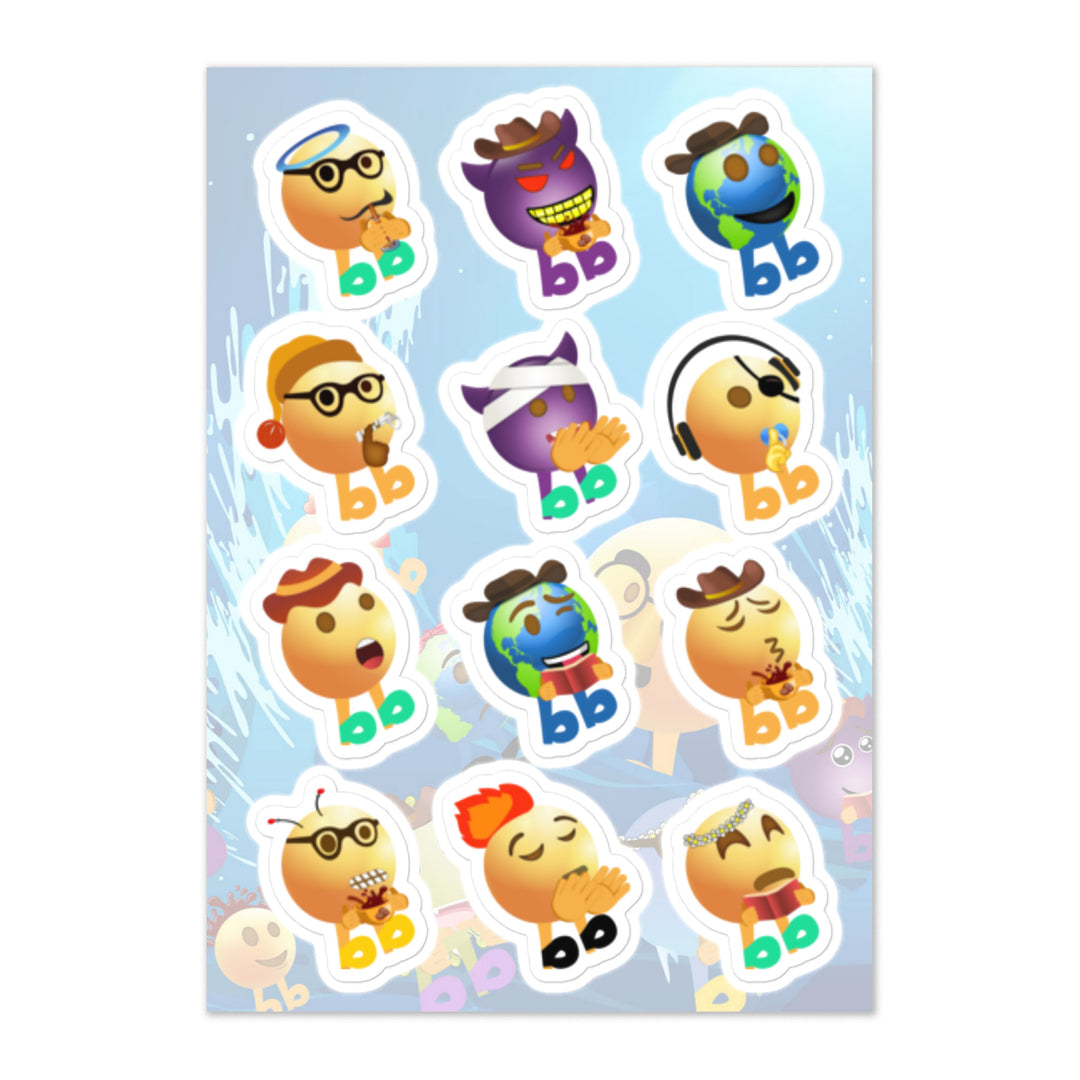 Megabb MaMa Stickers - Emojibb