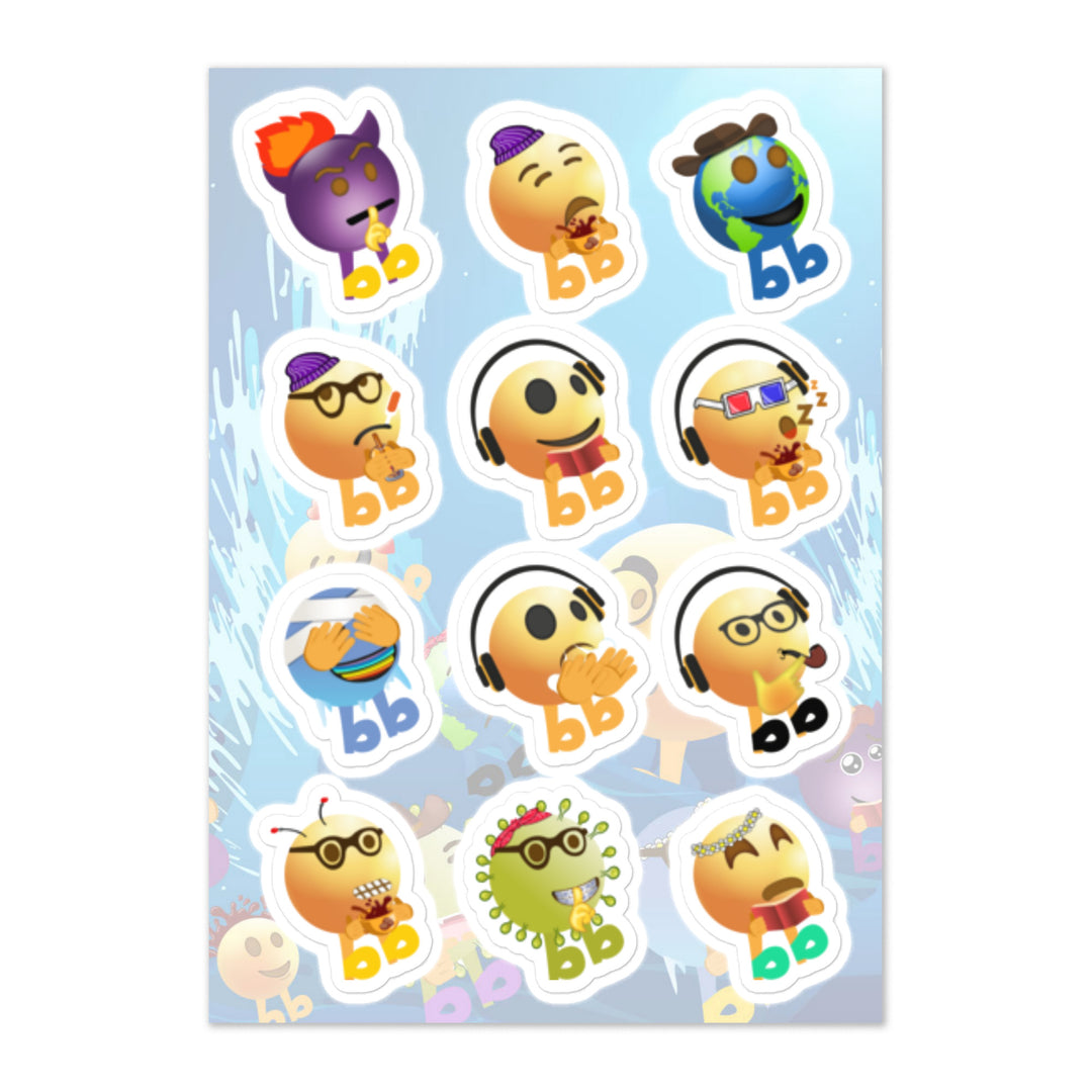 Megabb MaMa Stickers - Emojibb