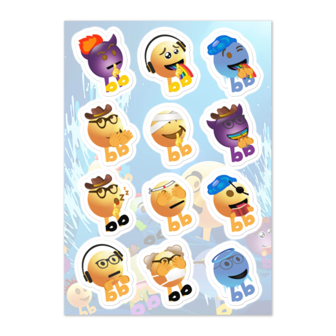 Megabb MaMa Stickers - Emojibb