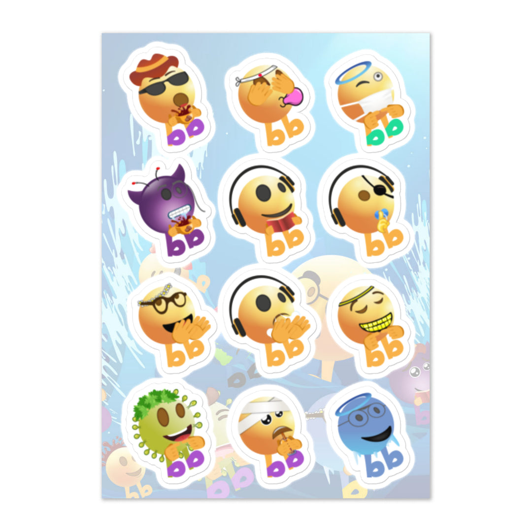 Megabb MaMa Stickers - Emojibb