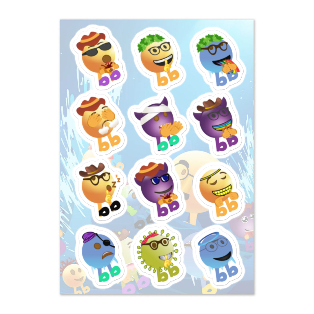 Megabb MaMa Stickers - Emojibb