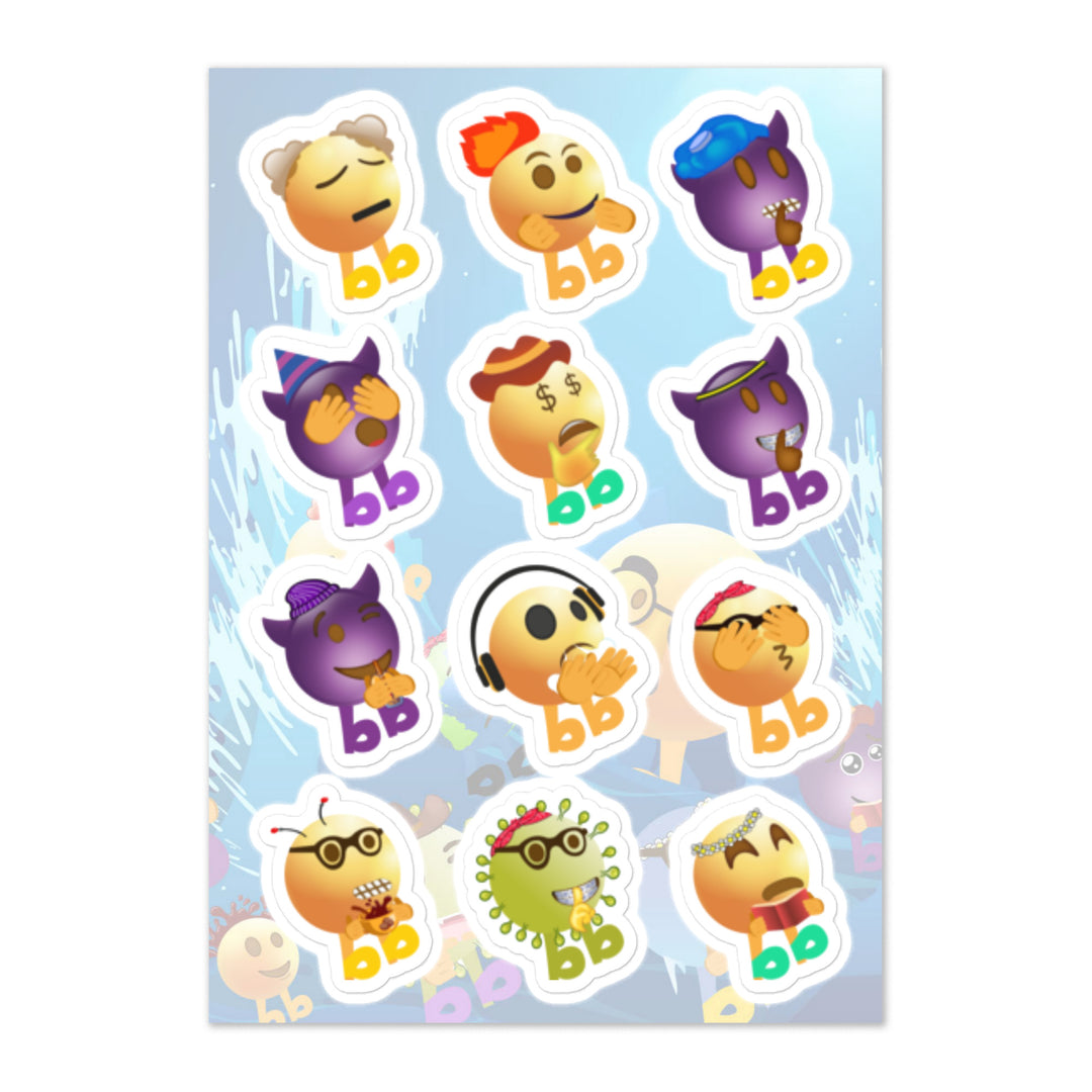 Megabb MaMa Stickers - Emojibb