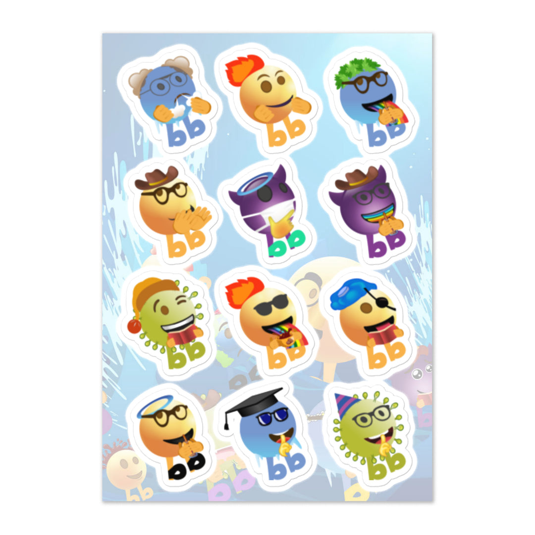 Megabb MaMa Stickers - Emojibb