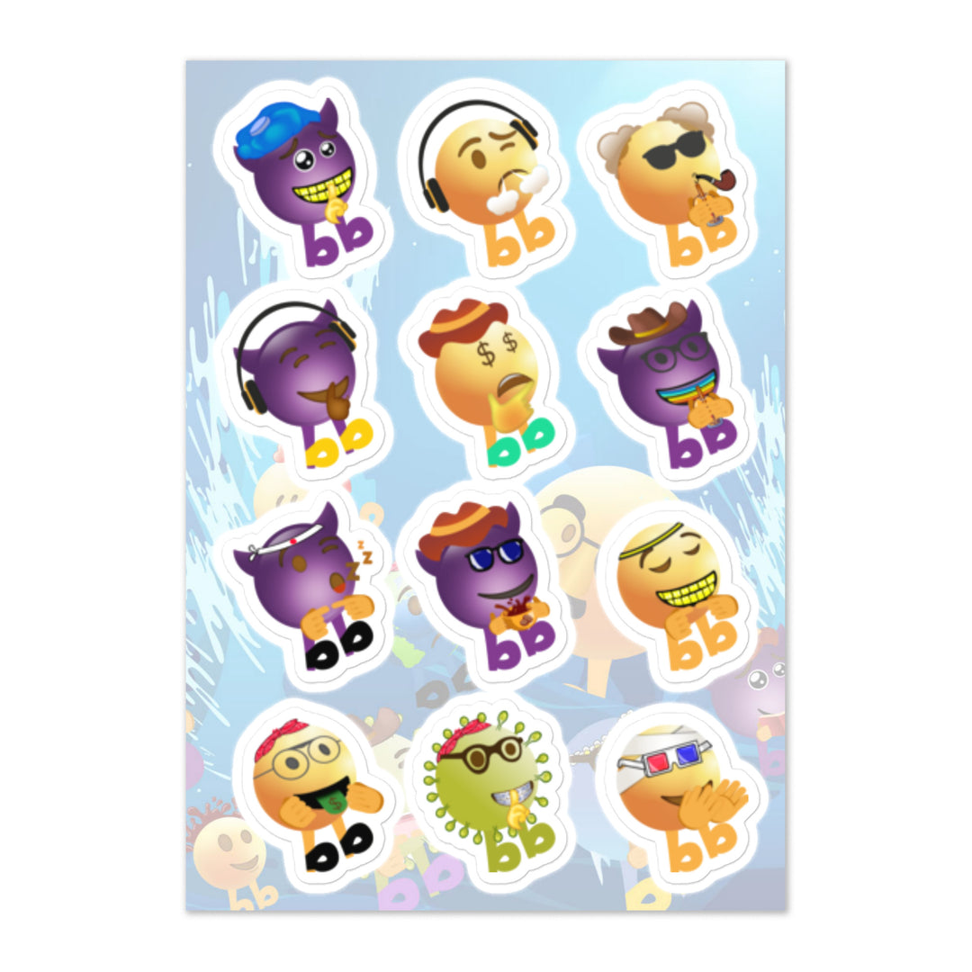 Megabb MaMa Stickers - Emojibb