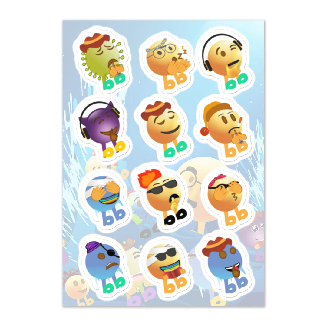 Megabb MaMa Stickers - Emojibb