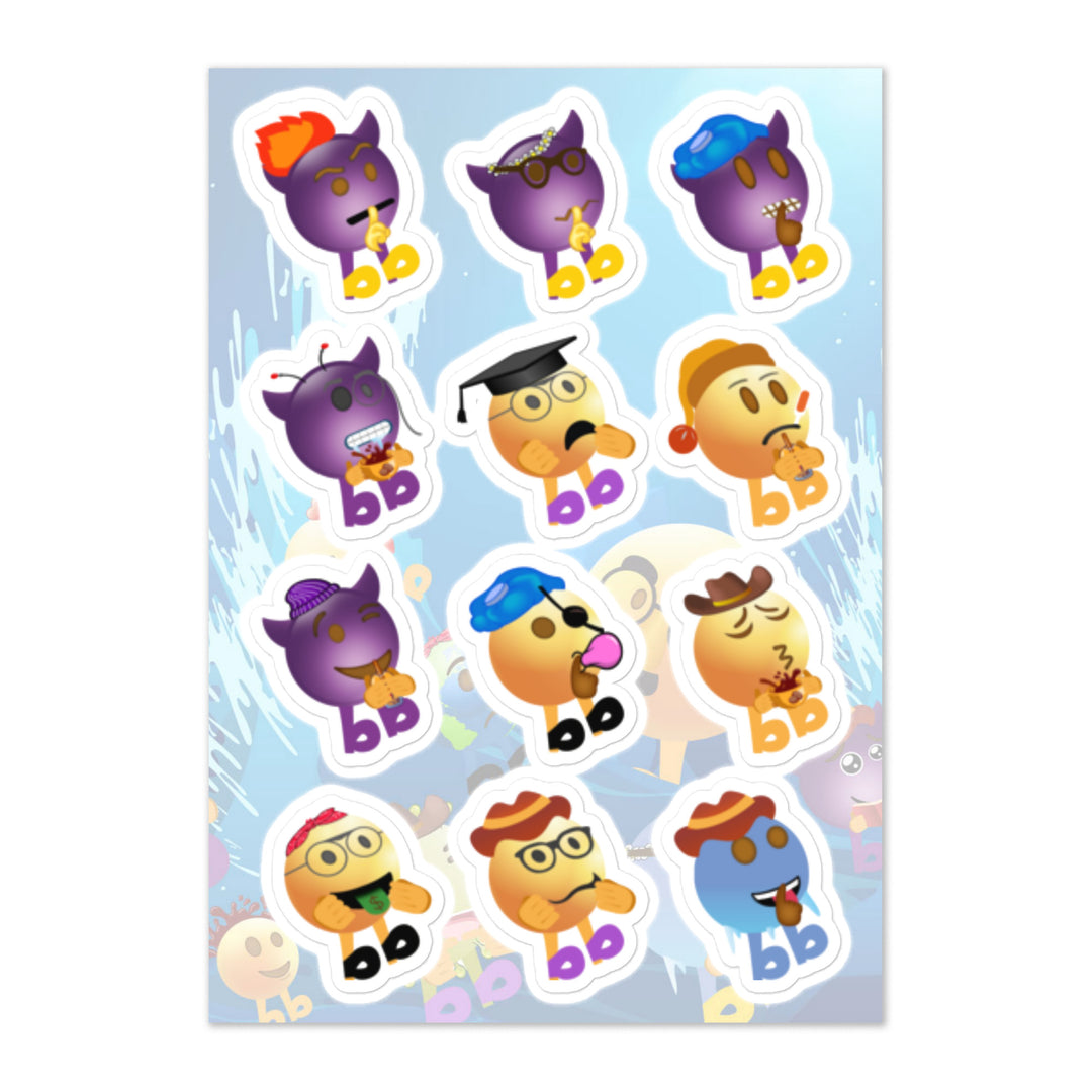 Megabb MaMa Stickers - Emojibb