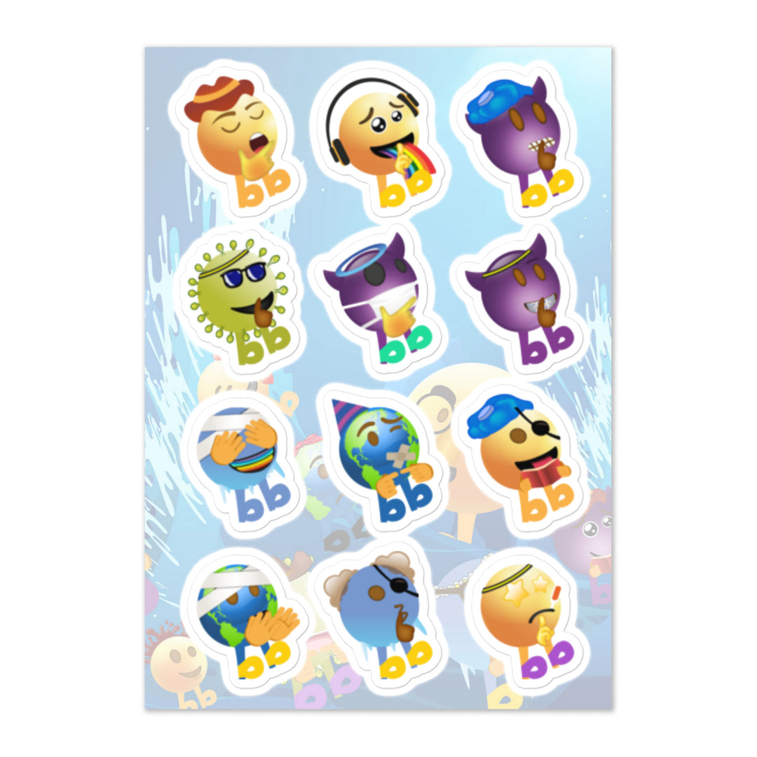Megabb MaMa Stickers - Emojibb