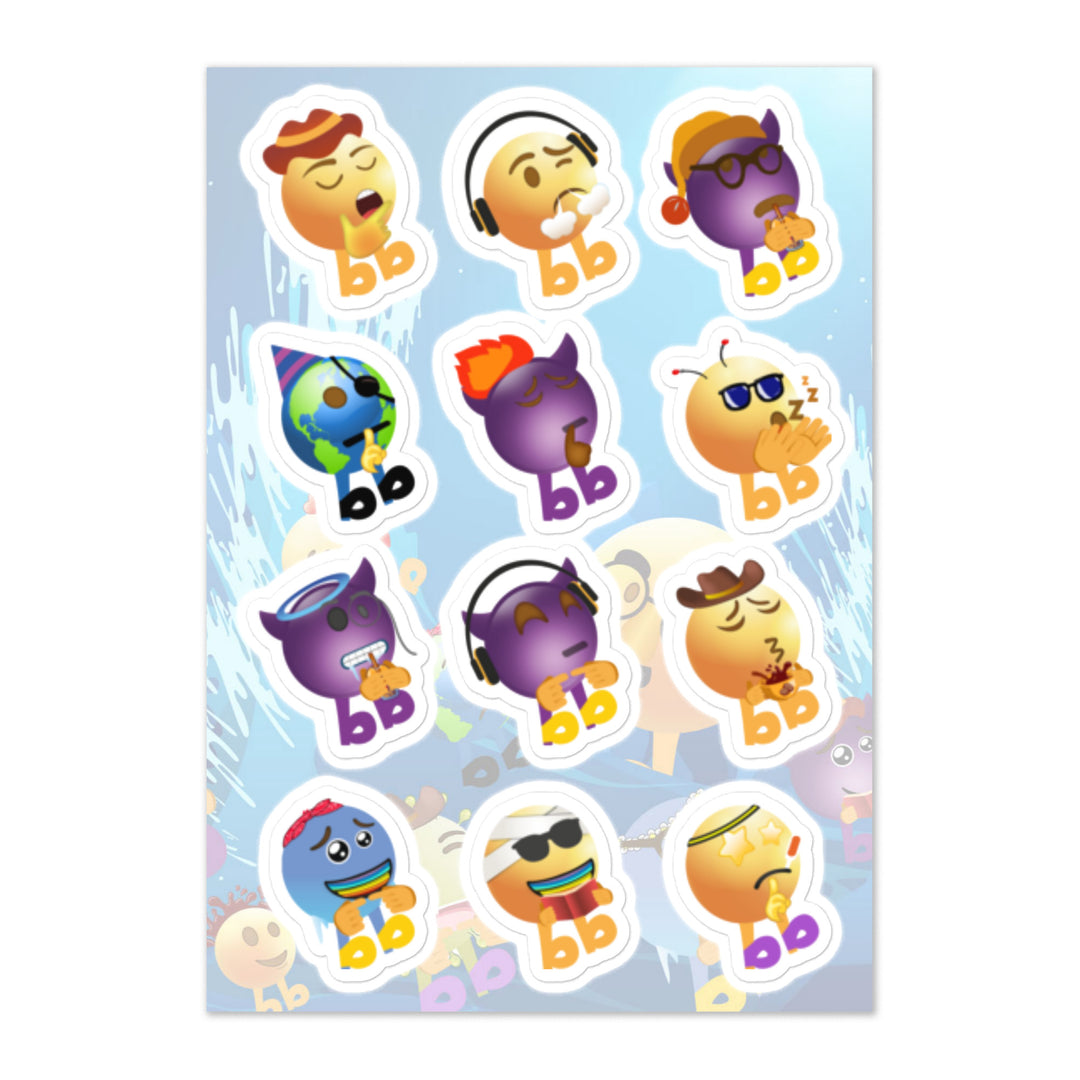 Megabb MaMa Stickers - Emojibb