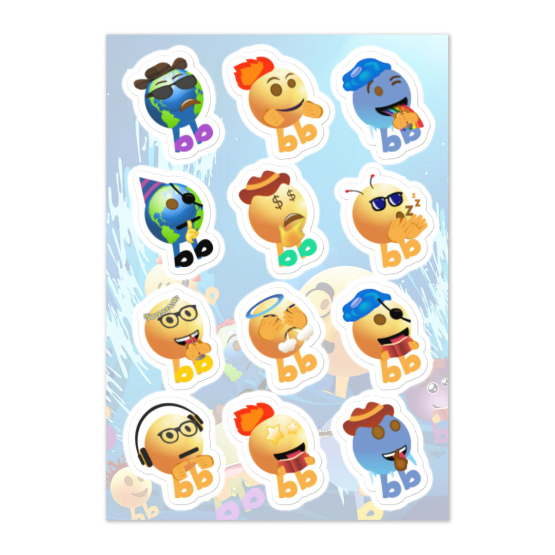 Megabb MaMa Stickers - Emojibb