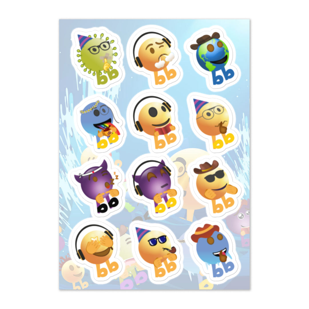Megabb MaMa Stickers - Emojibb
