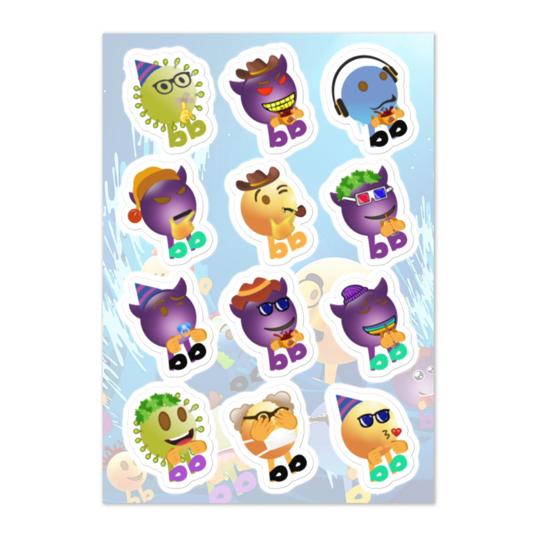 Megabb MaMa Stickers - Emojibb