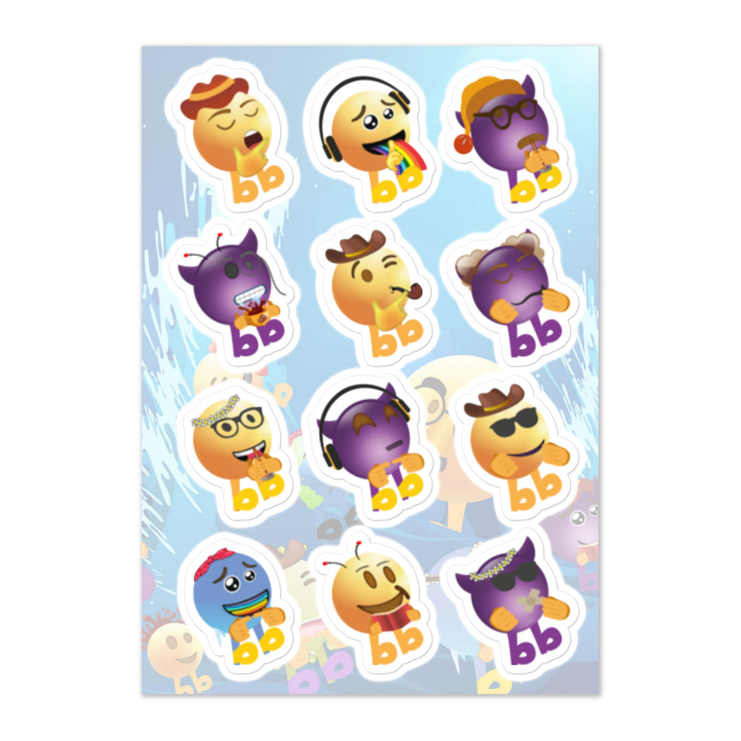Megabb MaMa Stickers - Emojibb