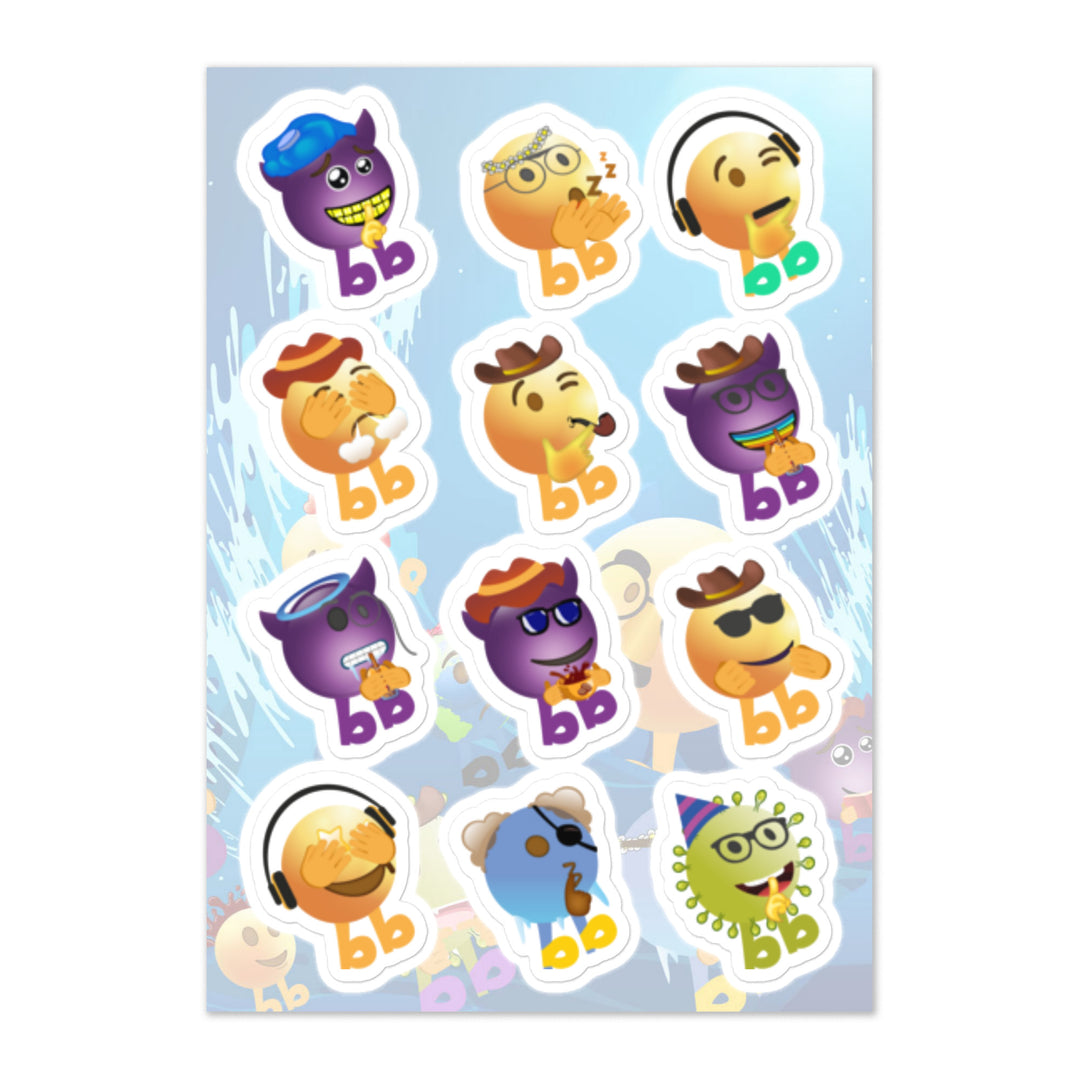 Megabb MaMa Stickers - Emojibb