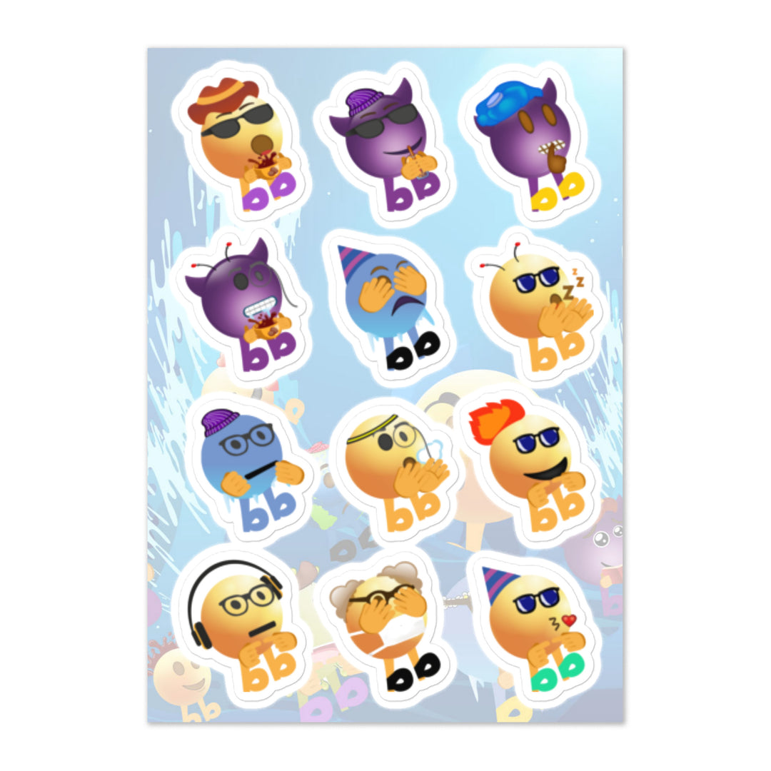 Megabb MaMa Stickers - Emojibb