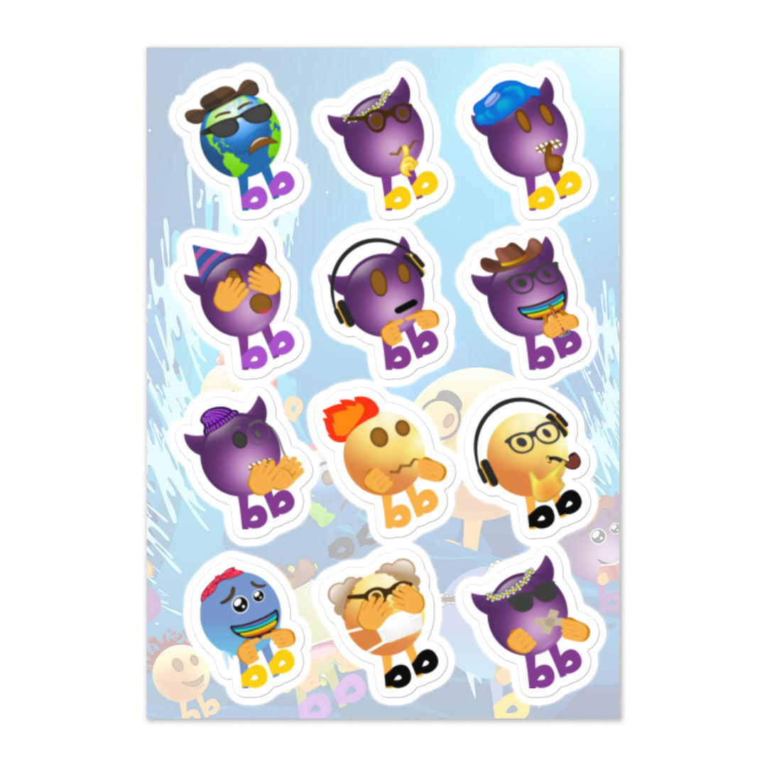 Megabb MaMa Stickers - Emojibb