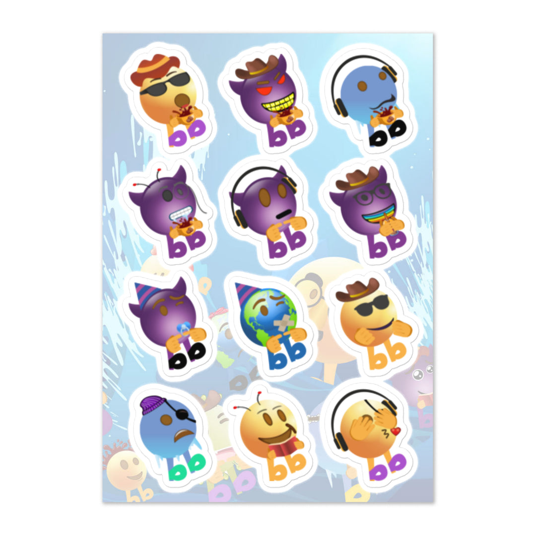 Megabb MaMa Stickers - Emojibb