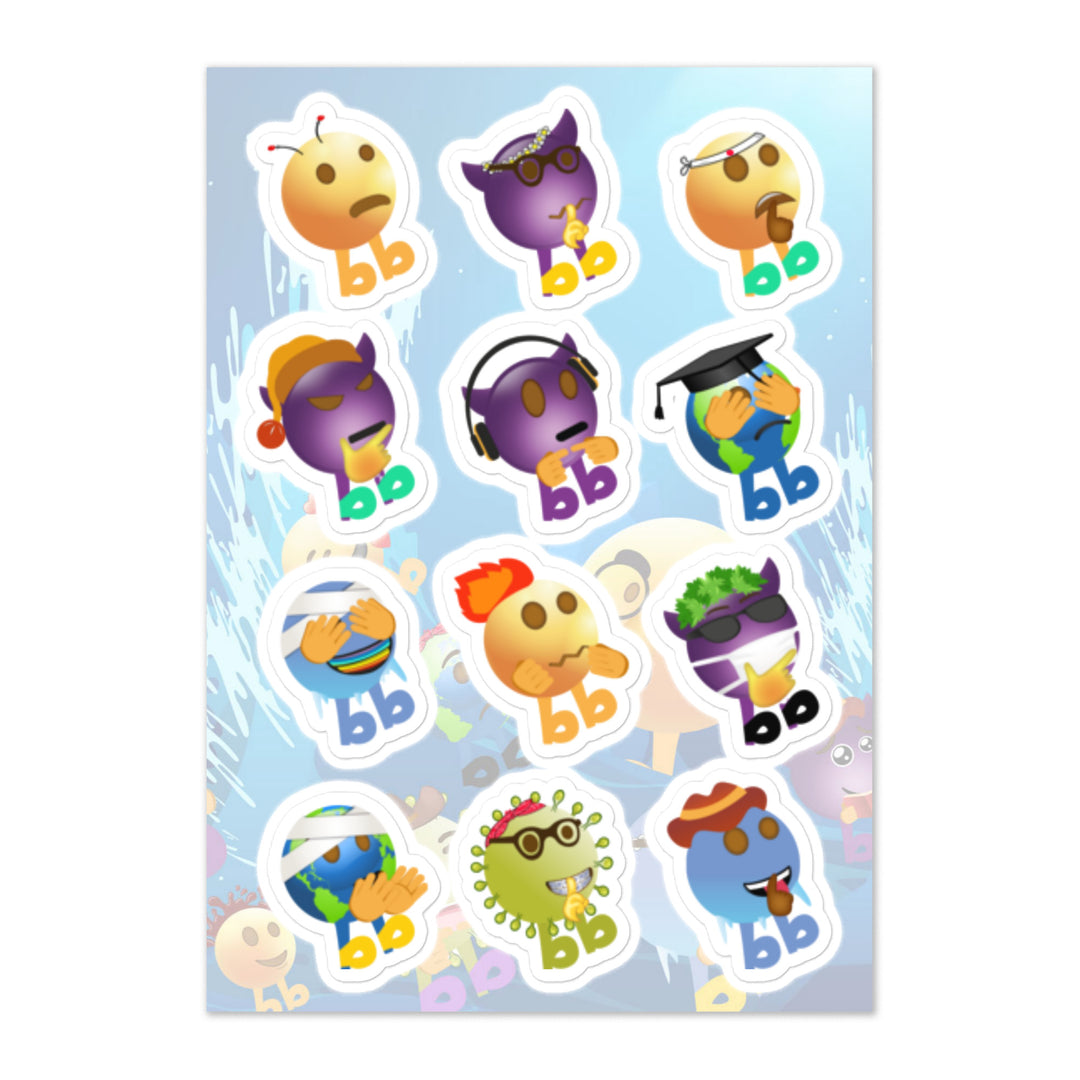 Megabb MaMa Stickers - Emojibb