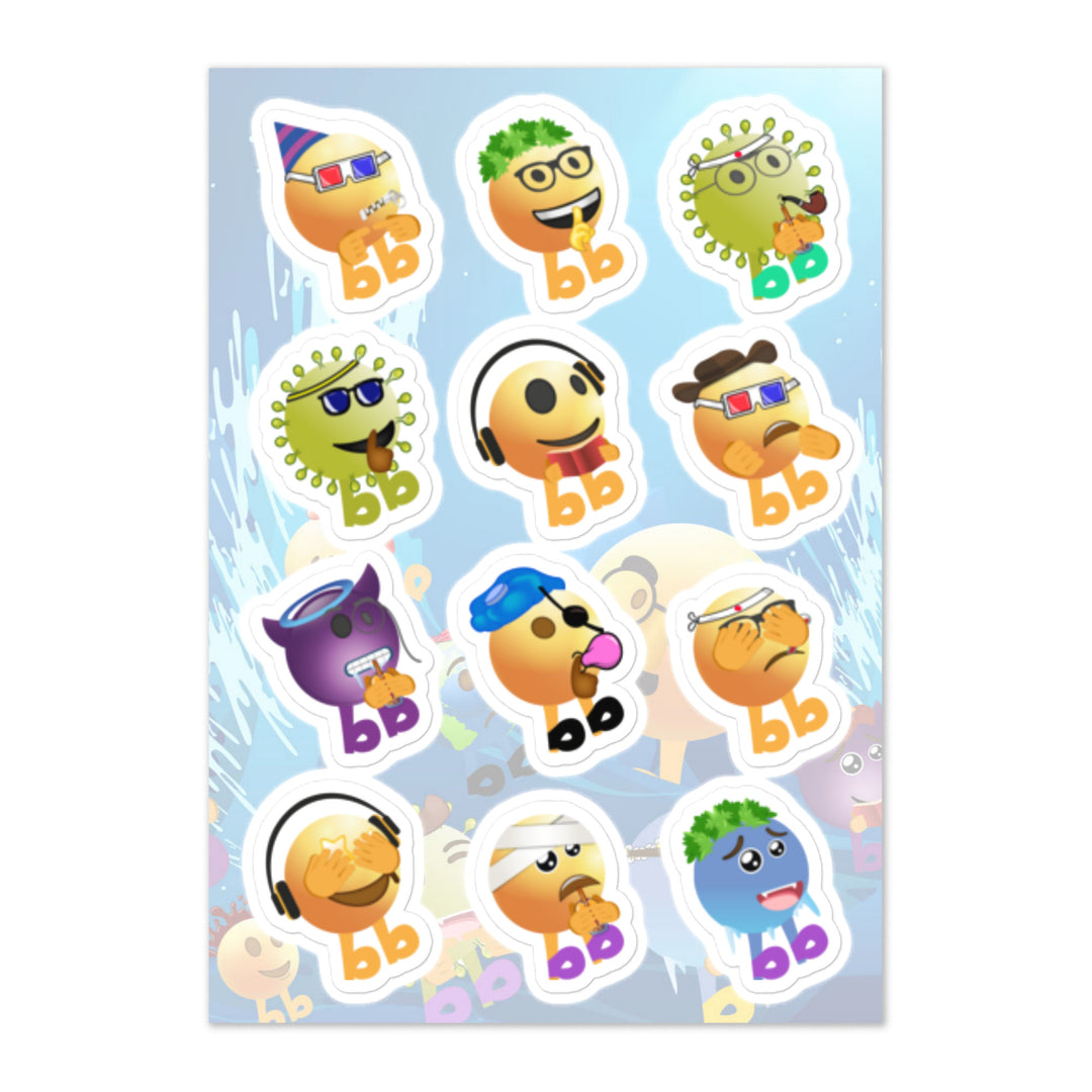 Megabb MaMa Stickers - Emojibb