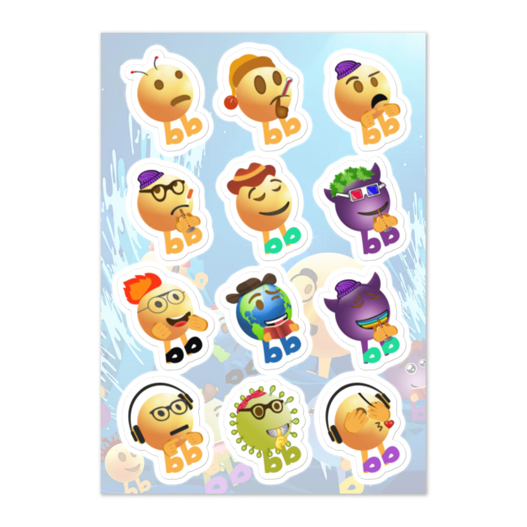 Megabb MaMa Stickers - Emojibb