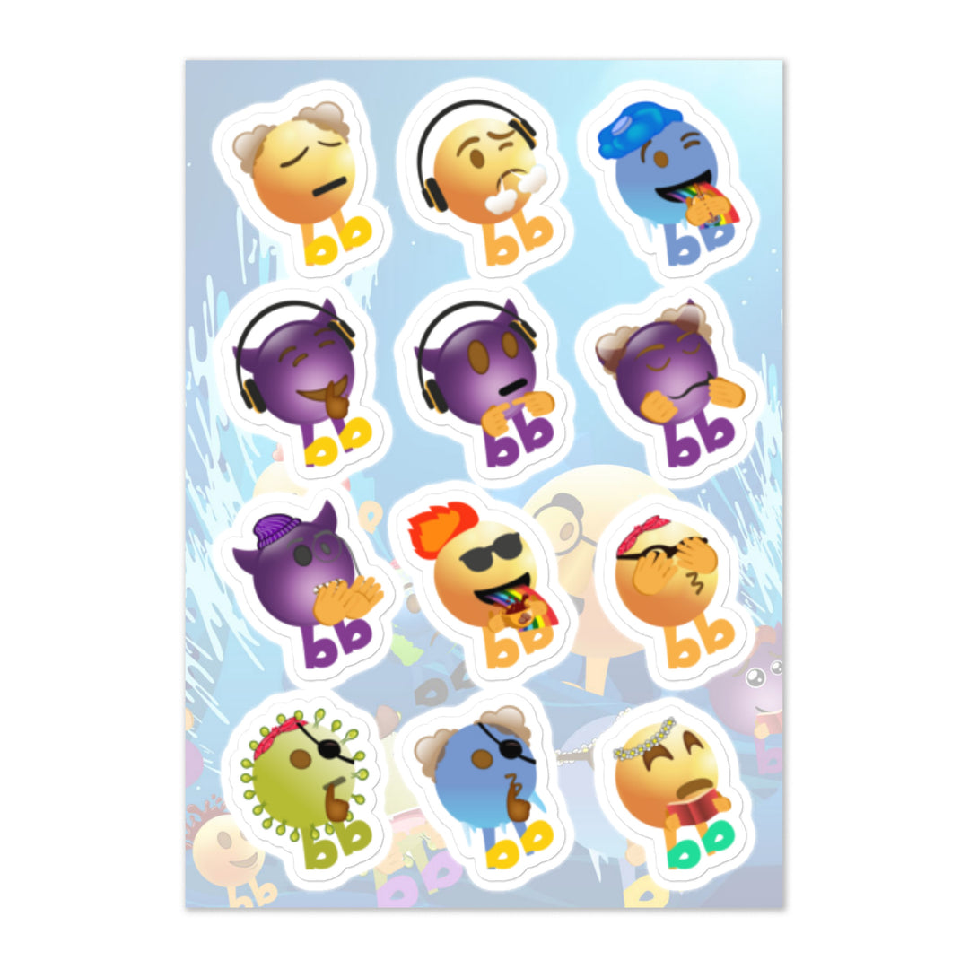Megabb MaMa Stickers - Emojibb