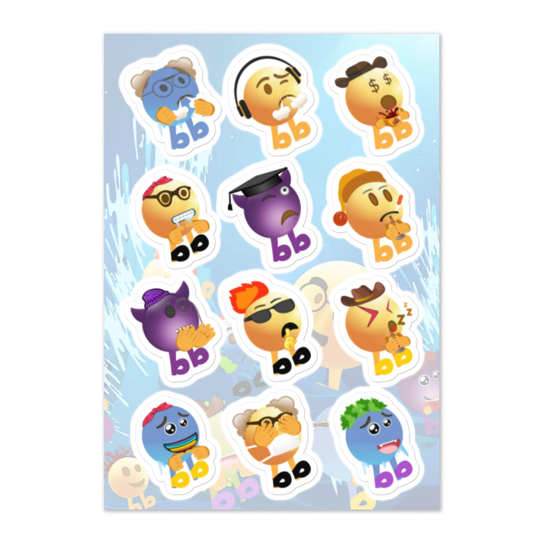 Megabb MaMa Stickers - Emojibb
