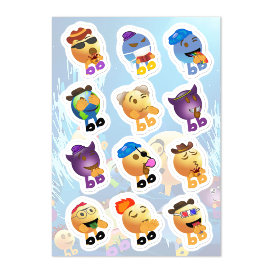 Megabb MaMa Stickers - Emojibb