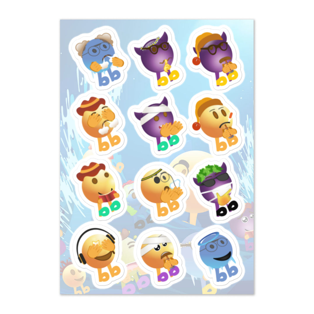 Megabb MaMa Stickers - Emojibb