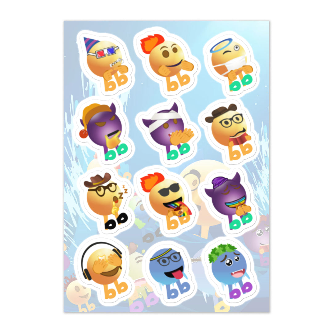 Megabb MaMa Stickers - Emojibb