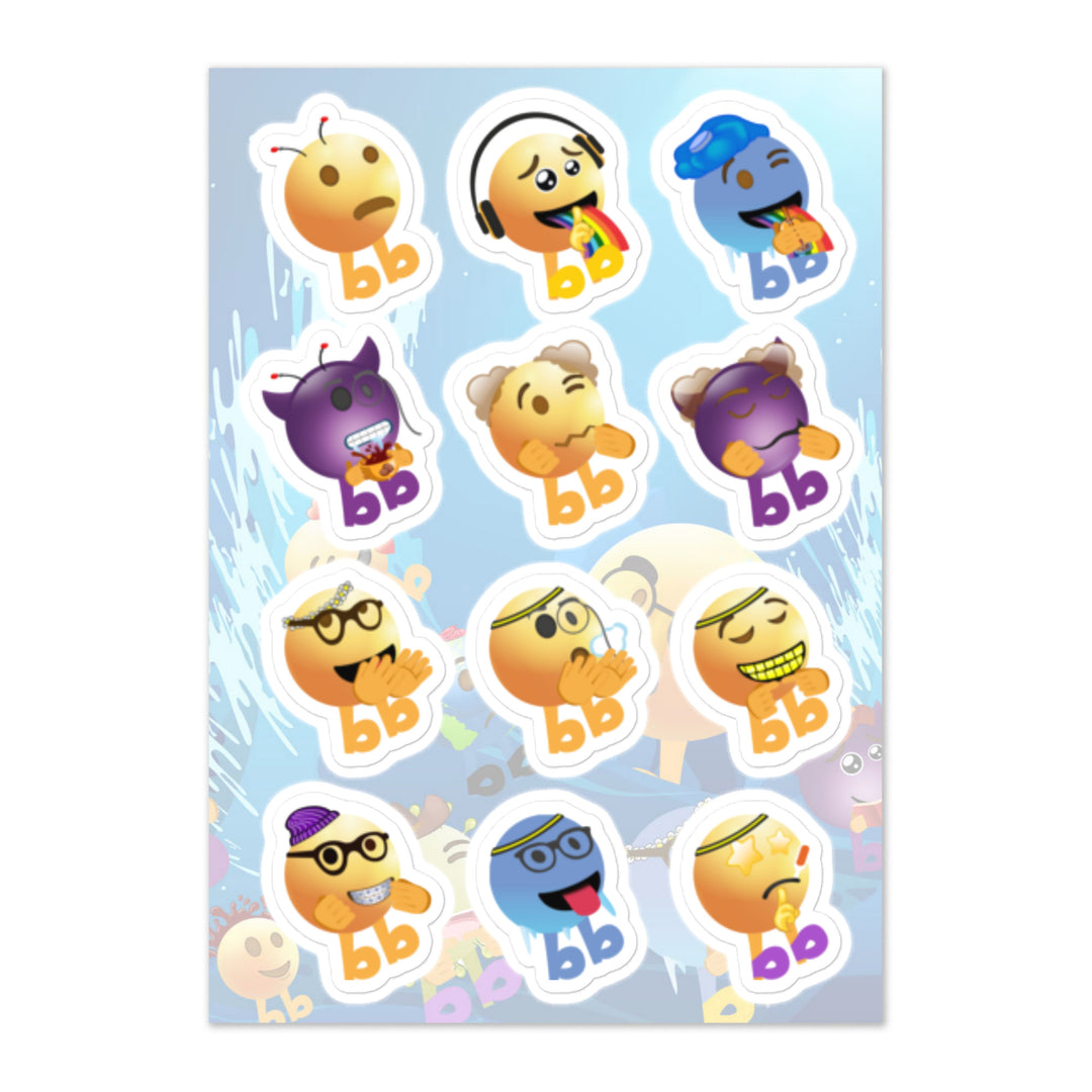 Megabb MaMa Stickers - Emojibb