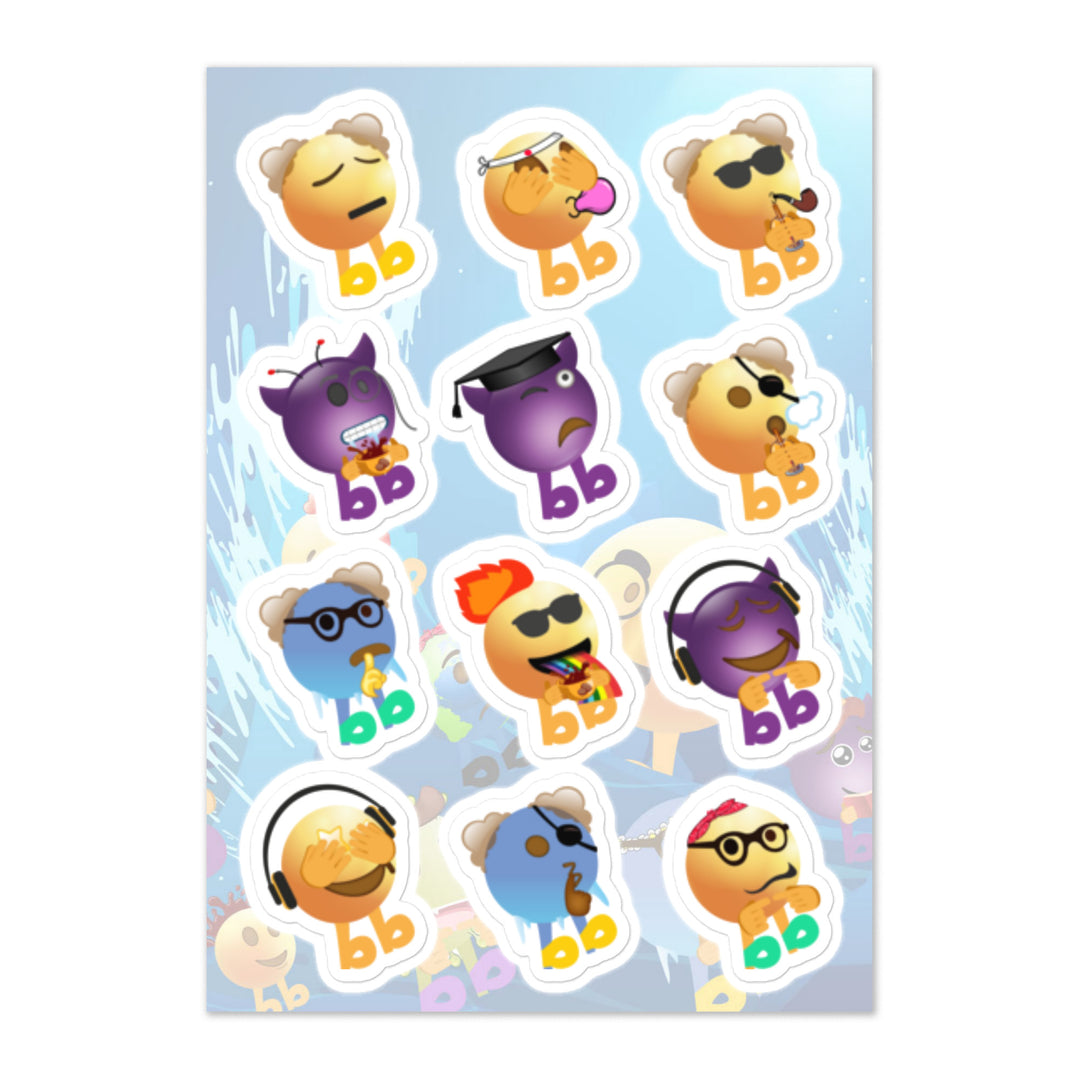 Megabb MaMa Stickers - Emojibb