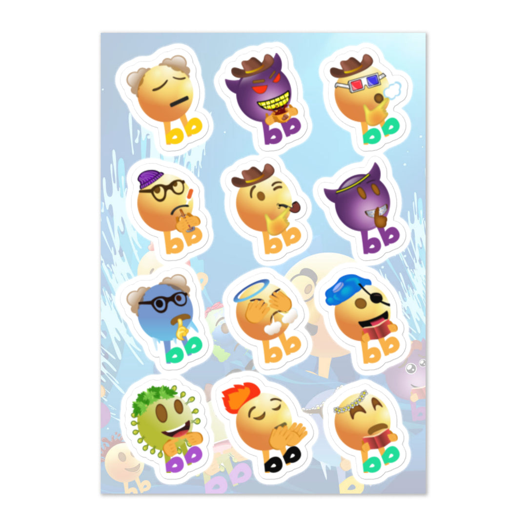 Megabb MaMa Stickers - Emojibb