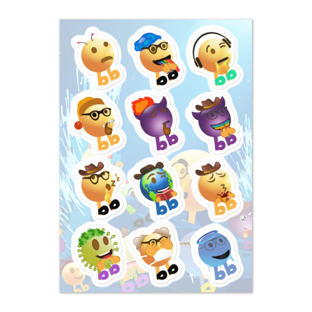 Megabb MaMa Stickers - Emojibb