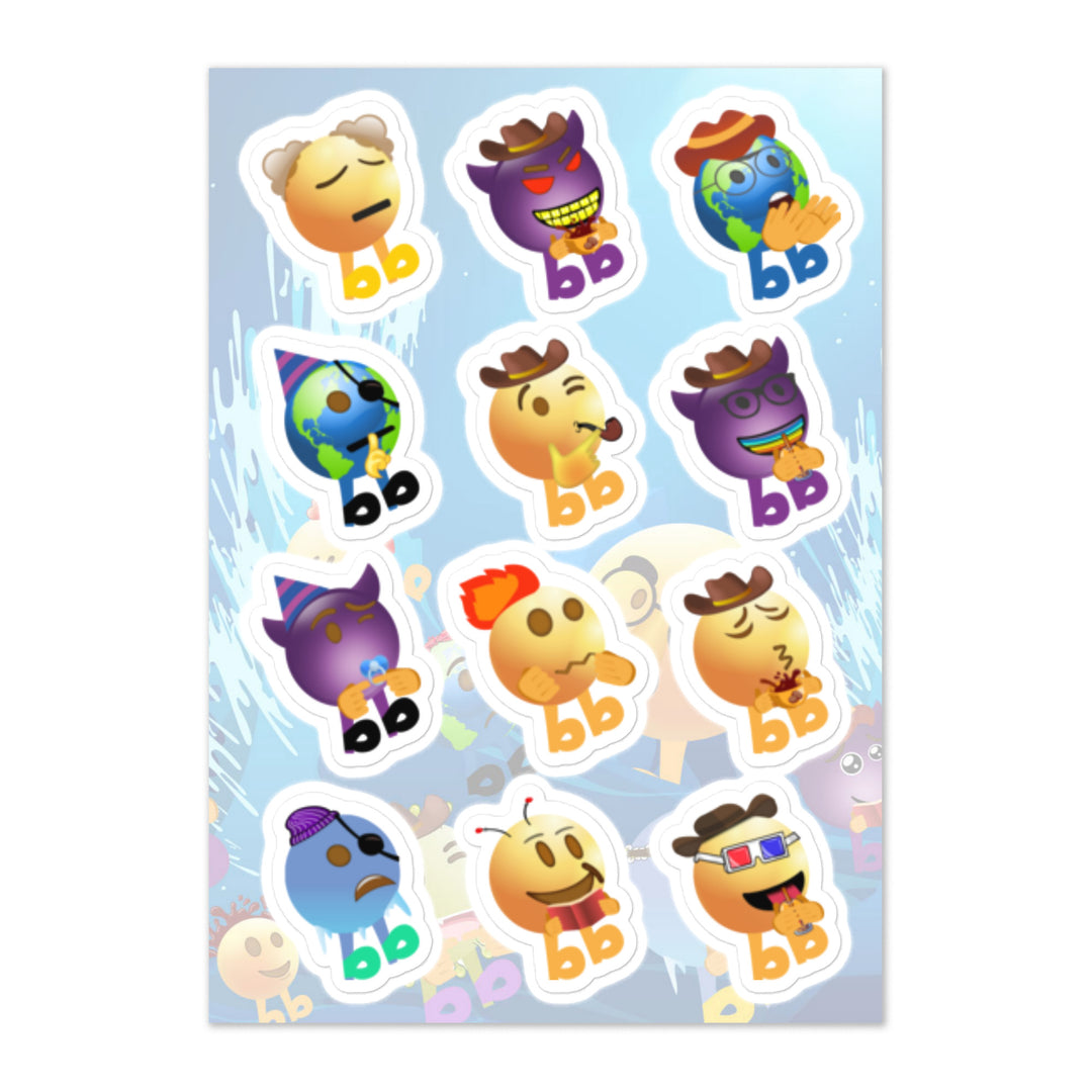 Megabb MaMa Stickers - Emojibb