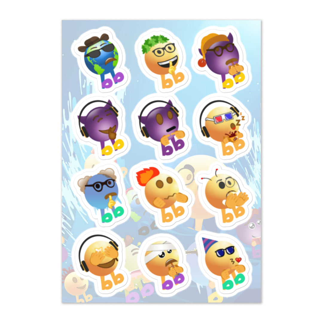 Megabb MaMa Stickers - Emojibb