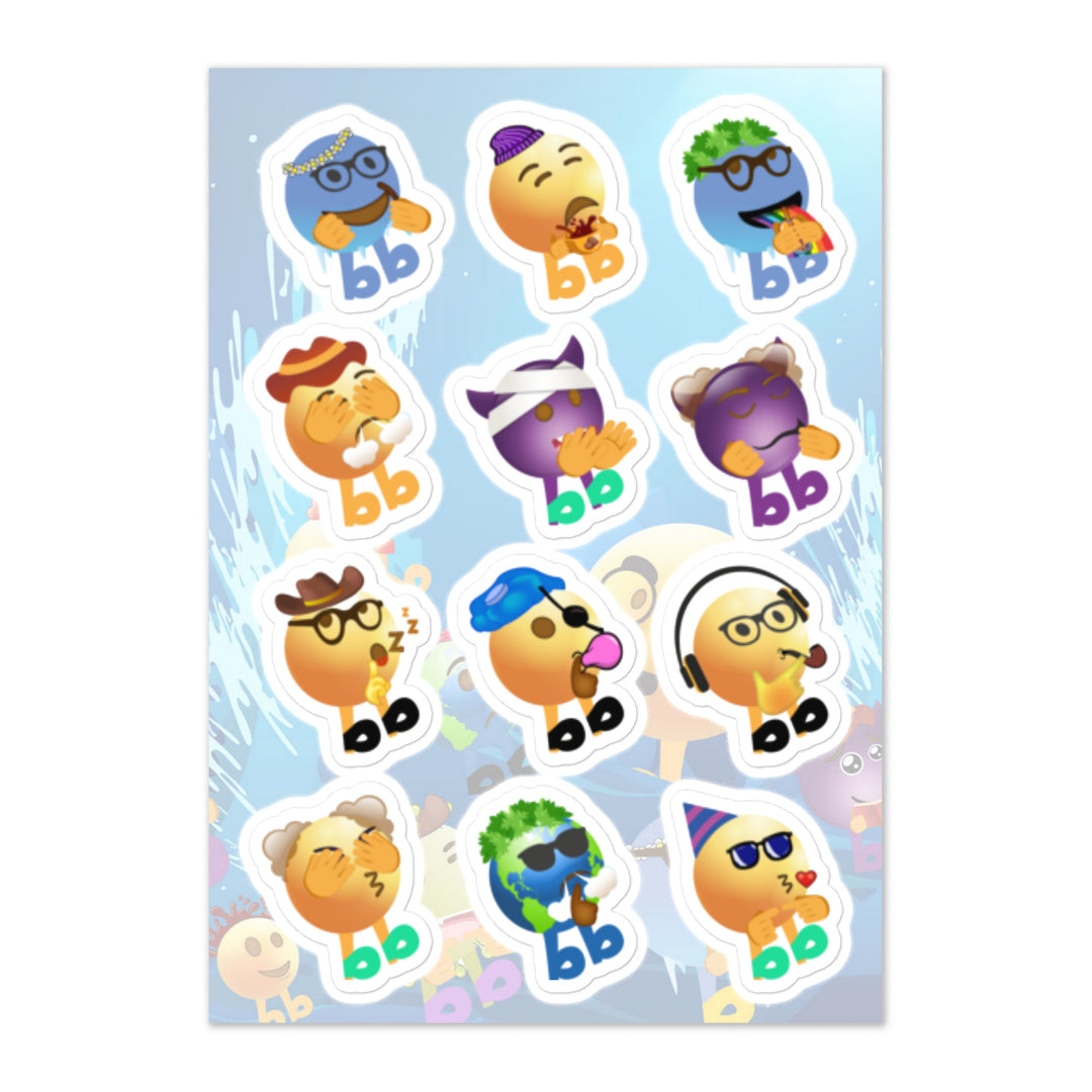Megabb MaMa Stickers - Emojibb