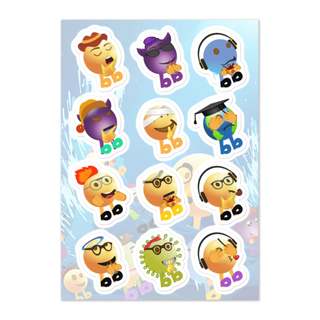 Megabb MaMa Stickers - Emojibb