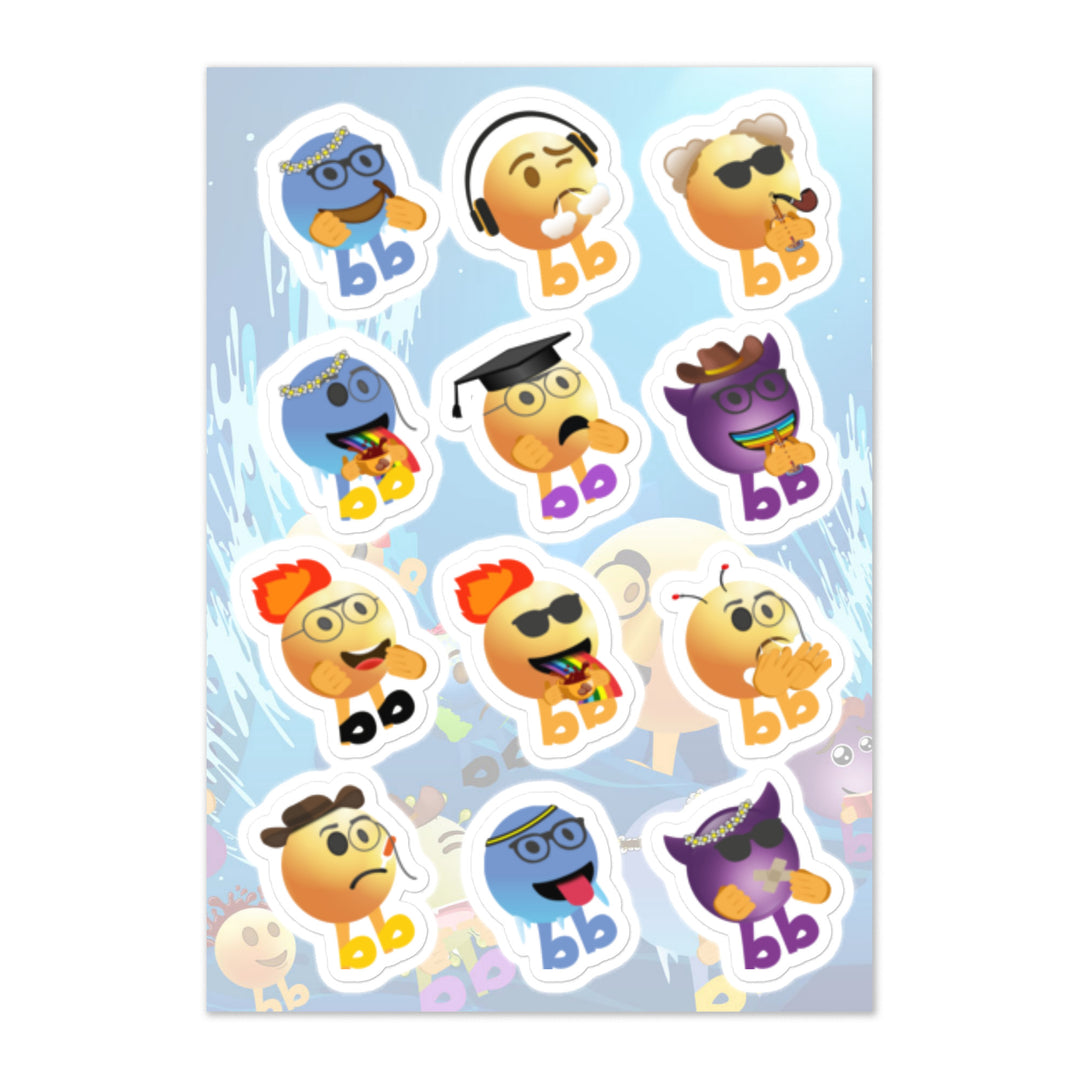 Megabb MaMa Stickers - Emojibb