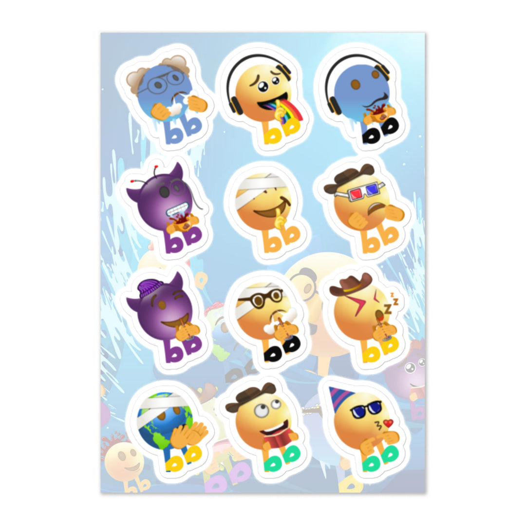 Megabb MaMa Stickers - Emojibb