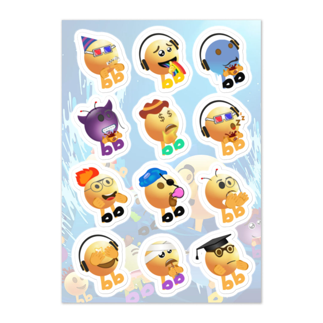 Megabb MaMa Stickers - Emojibb