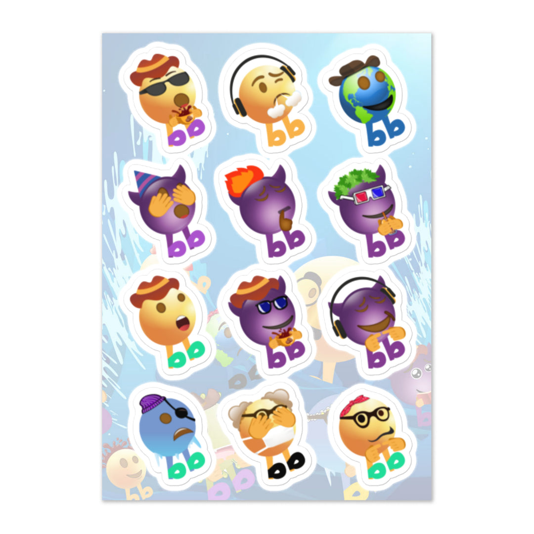 Megabb MaMa Stickers - Emojibb