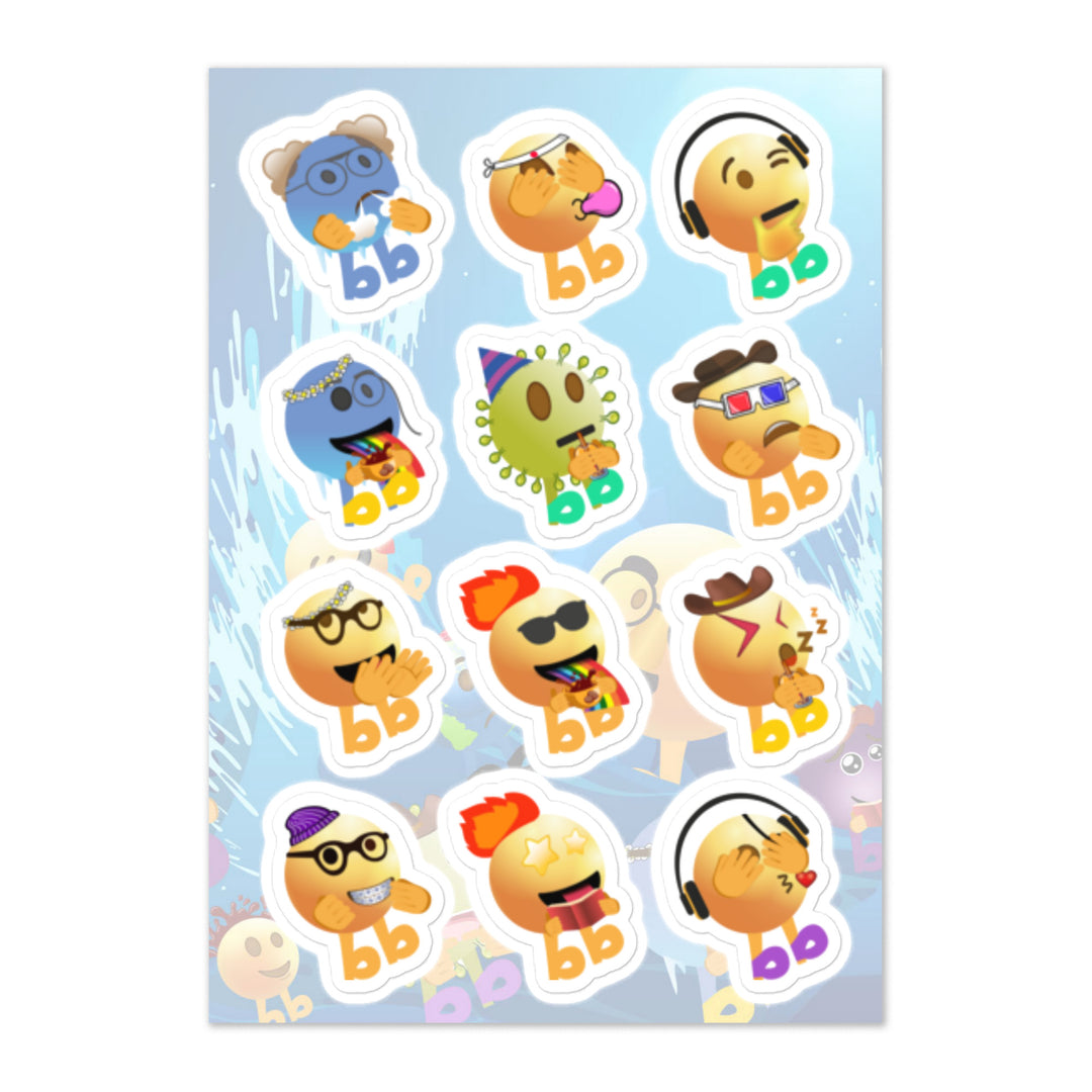 Megabb MaMa Stickers - Emojibb