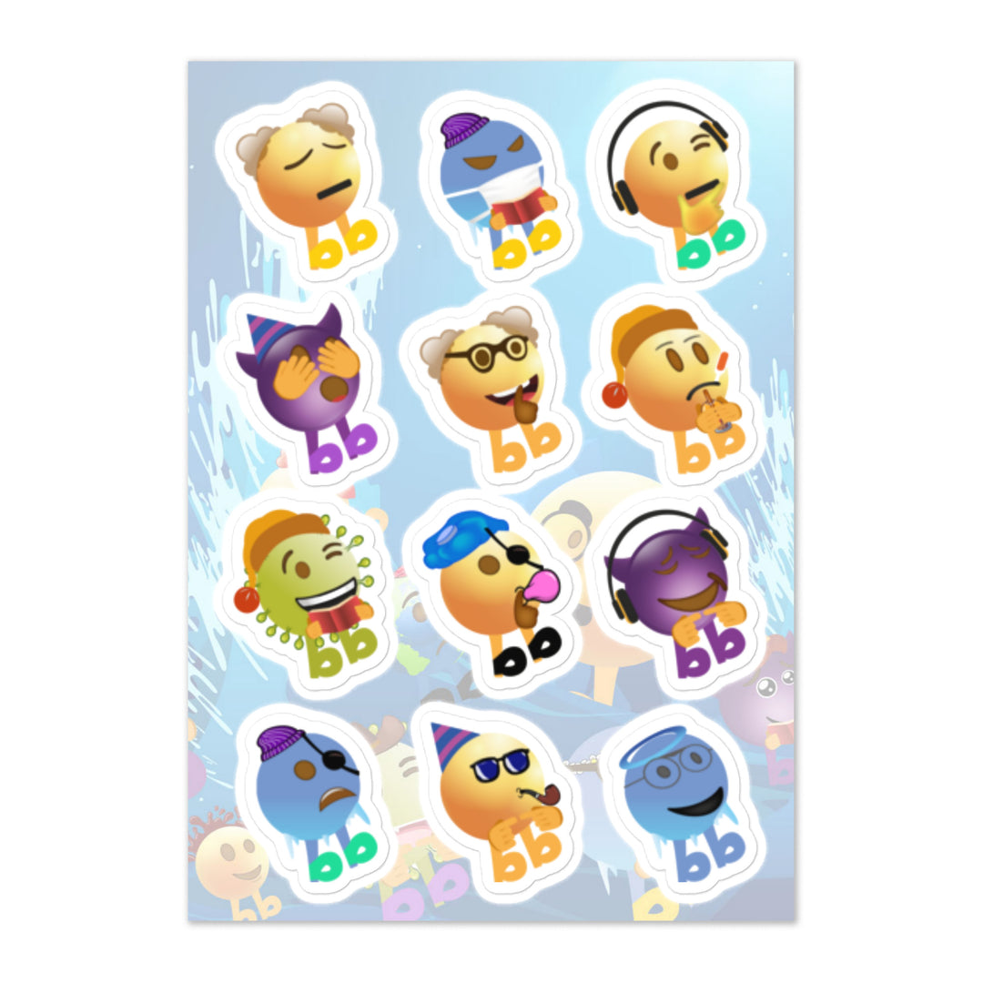 Megabb MaMa Stickers - Emojibb