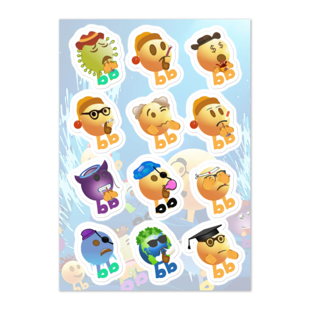 Megabb MaMa Stickers - Emojibb