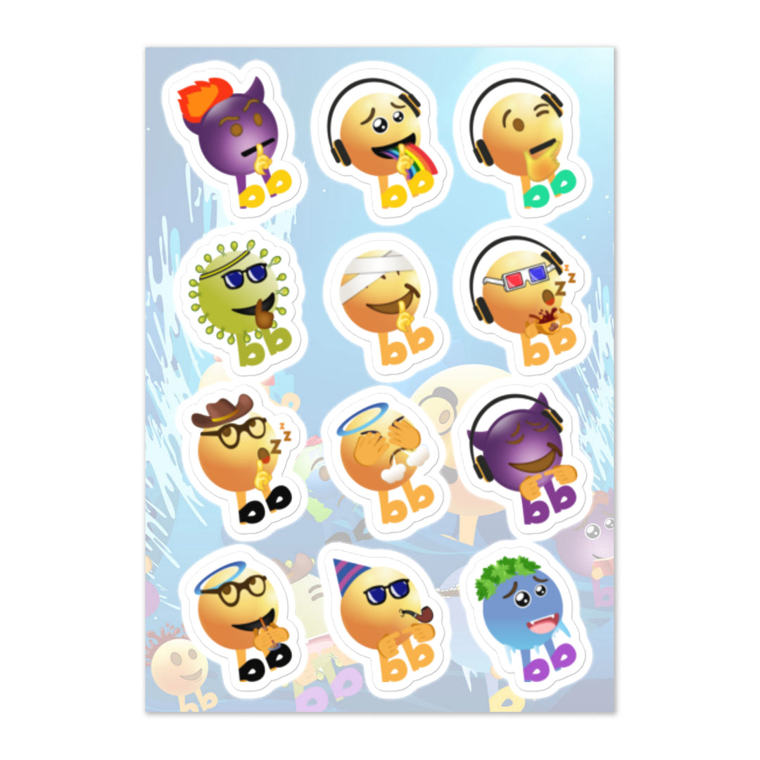Megabb MaMa Stickers - Emojibb